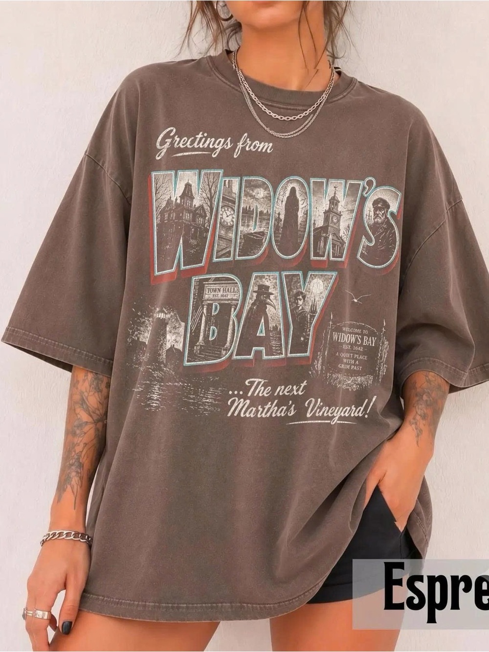 Heather Gray "Married Into This" Graphic Crewneck Sweatshirt